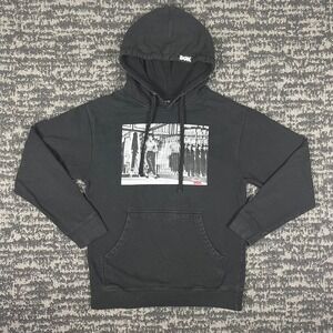 Faded DGK Bruce Lee Graphic Hoodie Mens Small Black Kanji Print Sweatshirt